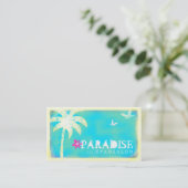 GASCHROMATOGRAPHIE Paradies gefundene Visitenkarte (Stehend Vorderseite)