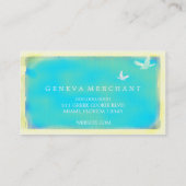 GASCHROMATOGRAPHIE Paradies gefundene Visitenkarte (Rückseite)