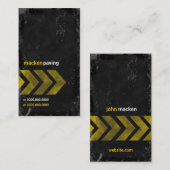 GASCHROMATOGRAPHIE %PIPE% KONKRETES MACKDADDY VISITENKARTE (Vorne/Hinten)