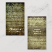 GASCHROMATOGRAPHIE | redegewandte Schmutz-Musik Visitenkarte (Vorne/Hinten)