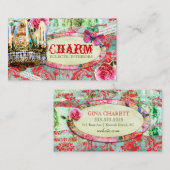 GASCHROMATOGRAPHIE | schäbiger Vintager Charme - Visitenkarte (Vorne/Hinten)