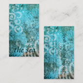 GASCHROMATOGRAPHIE | unter dem Meer Visitenkarte (Vorne/Hinten)