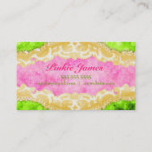 GASCHROMATOGRAPHIE verdorbene Limone Rosa-u. Visitenkarte (Rückseite)