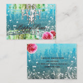 GASCHROMATOGRAPHIE verehren das Vintage Visitenkarte (Vorne/Hinten)