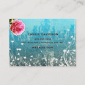 GASCHROMATOGRAPHIE verehren das Vintage Visitenkarte (Rückseite)