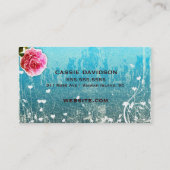 GASCHROMATOGRAPHIE verehren Vintager Visitenkarte (Rückseite)