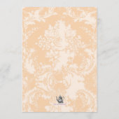 GASCHROMATOGRAPHIE Vintages Menükarte (Rückseite)