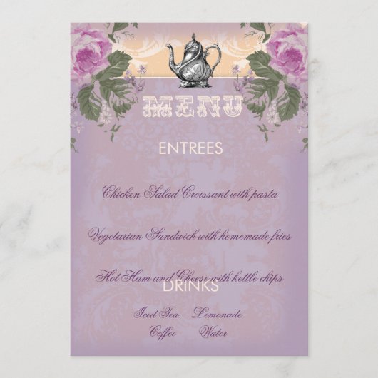 GASCHROMATOGRAPHIE Vintages Menükarte (Vorderseite)