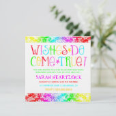 GASCHROMATOGRAPHIE Wünsche kommen wahrer Einladung (Stehend Vorderseite)