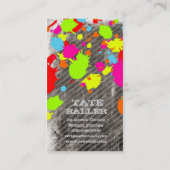 GASCHROMATOGRAPHIE | Xtreme Farbe Visitenkarte (Rückseite)