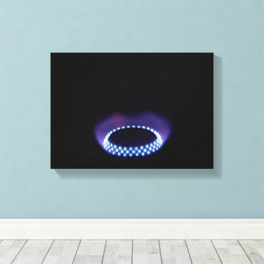 Gasflasche Leinwanddruck (Insitu (Holzboden))