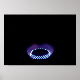 Gasflasche Poster