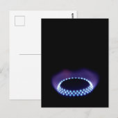 Gasflasche Postkarte (Vorne/Hinten)