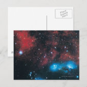Gasförmiger Nebel bei Cygnus Postkarte (Vorne/Hinten)