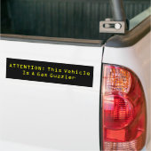 Gasguzzler-Autoaufkleber Autoaufkleber (Auf Lkw)