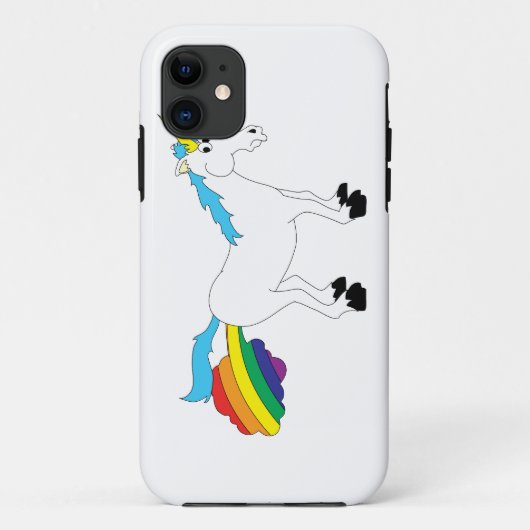 Gashaltiges Einhorn Case-Mate iPhone Hülle (Rückseite)