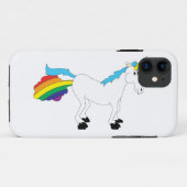 Gashaltiges Einhorn Case-Mate iPhone Hülle (Rückseite (Horizontal))