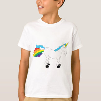 Gashaltiges Einhorn T-Shirt