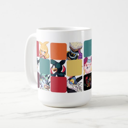 Gashi-gashi's original characters. kaffeetasse (Vorderseite Links)