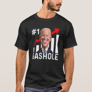 Gashole Biden Funny Anti Biden Gas Preise Biden Di T-Shirt