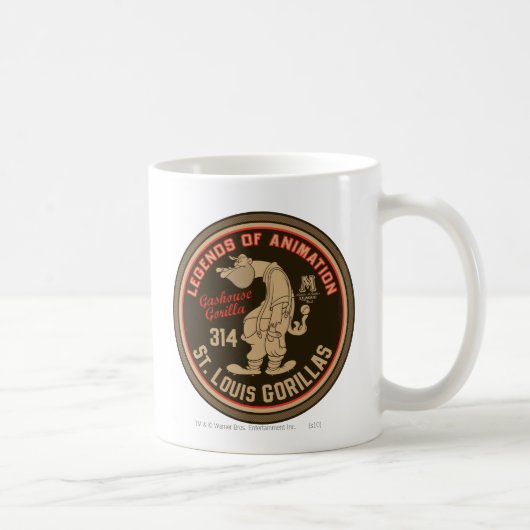 Gashouse Gorillas Logo Feat. Pitcher Kaffeetasse (Rechts)