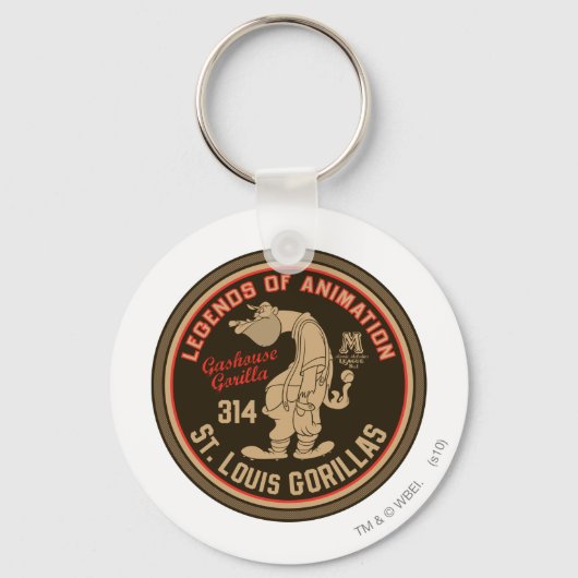 Gashouse Gorillas Logo Feat. Pitcher Schlüsselanhänger (Vorderseite)