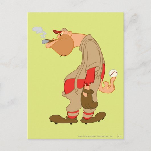 Gashouse Gorillas Pitcher Postkarte (Vorderseite)