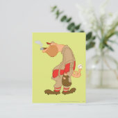 Gashouse Gorillas Pitcher Postkarte (Stehend Vorderseite)