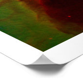 Gaskäler im Adlernebel (M16) Poster (Ecke)