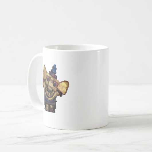 Gaskappe Ganesh Kaffeetasse (Vorderseite Links)