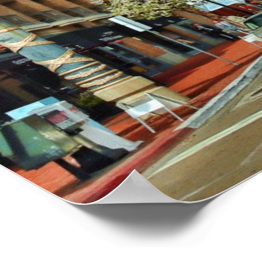 Gaslamp District Poster (Ecke)