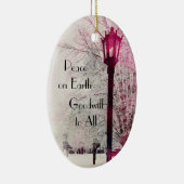 Gaslampe Weltfrieden-Keramik-Verzierung Keramik Ornament (Rechts)