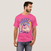 Gaslight Gatekeep Girlboss - Cool Capybara Momcore T-Shirt (Vorne ganz)