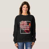 Gaslight Gatekeep Girlboss Live Liebe Laugh Poke F Sweatshirt (Vorne ganz)