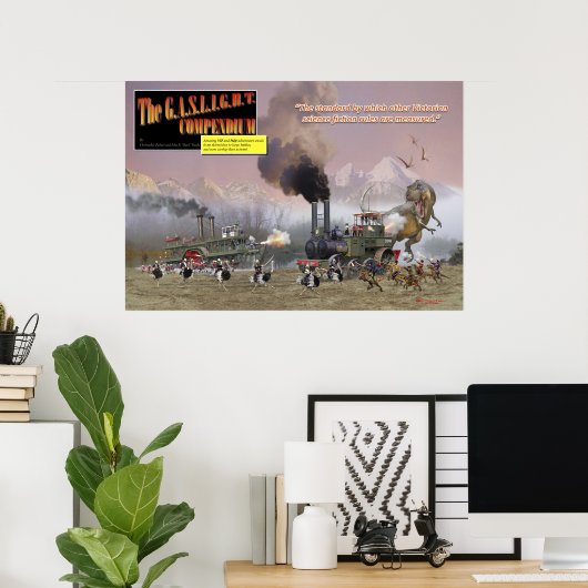 GASLIGHT-Kompendium Poster (Heimbüro)