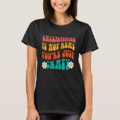 Gaslighting Is Not Real You're Just Crazy funny sa T-Shirt (Vorderseite)