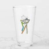 Gaslighting Stickman Glas (Vorderseite)