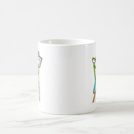 Gaslighting Stickman Kaffeetasse (Mittel)