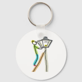 Gaslighting Stickman Schlüsselanhänger