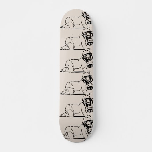 GASMASK BABY SKATEBOARDS (Vorne)