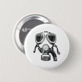 gasmask button (Vorne & Hinten)