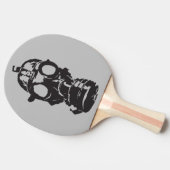 GASMASK PONG PADDLE TISCHTENNIS SCHLÄGER (Seitenansicht)