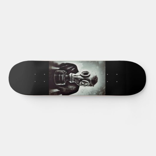 GASMASK SKATEBOARD DECK (Horizontal)