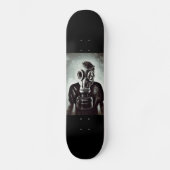 GASMASK SKATEBOARD DECK (Vorderseite)