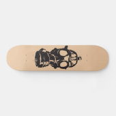 GASMASK SKATEBOARD DECK (Horizontal)