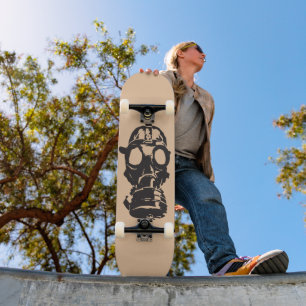 GASMASK SKATEBOARD DECK