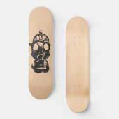 GASMASK SKATEBOARD DECK (Vorderseite)