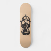 GASMASK SKATEBOARD DECK (Vorderseite)