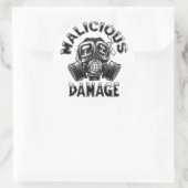 GASMASK STICKER (Tasche)