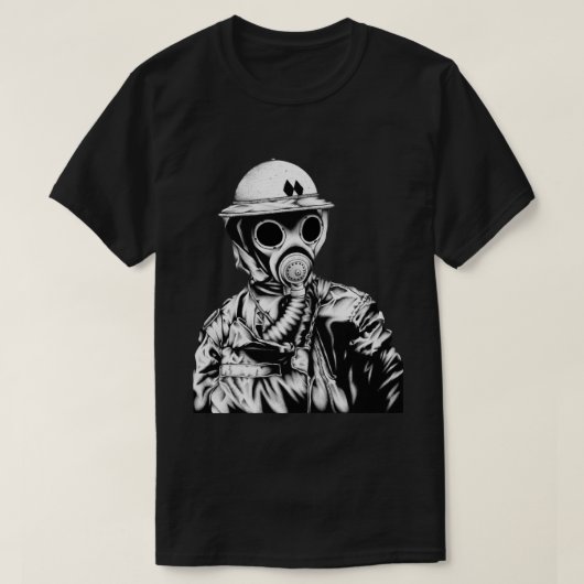 Gasmask T-Shirt (Design vorne)